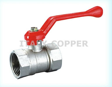 Female Brass Ball Valve with Flange End (AV1024)