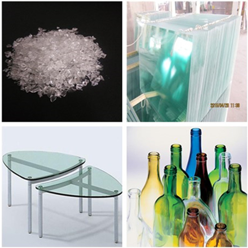 Ultra Clear Crushed Glass for Glass Manufacturer