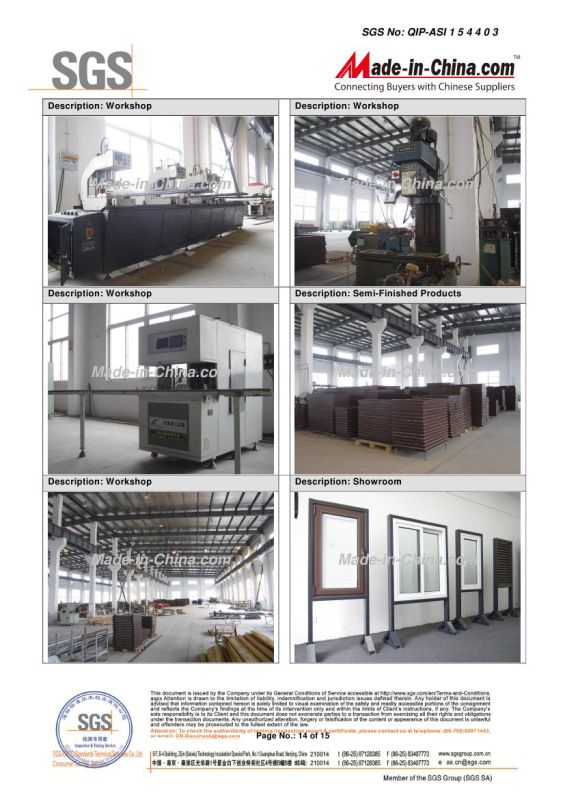 Break Aluminium/Aluminum Casement