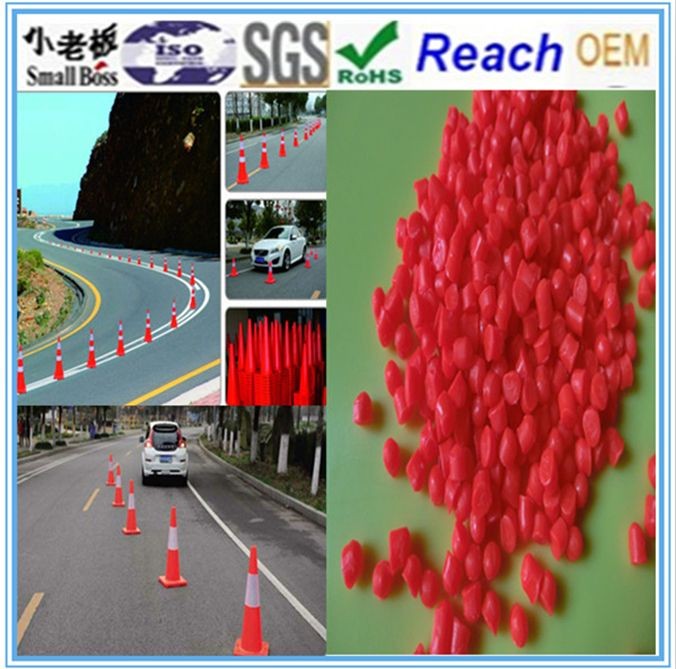 Flexible PVC Traffic Cone Granules