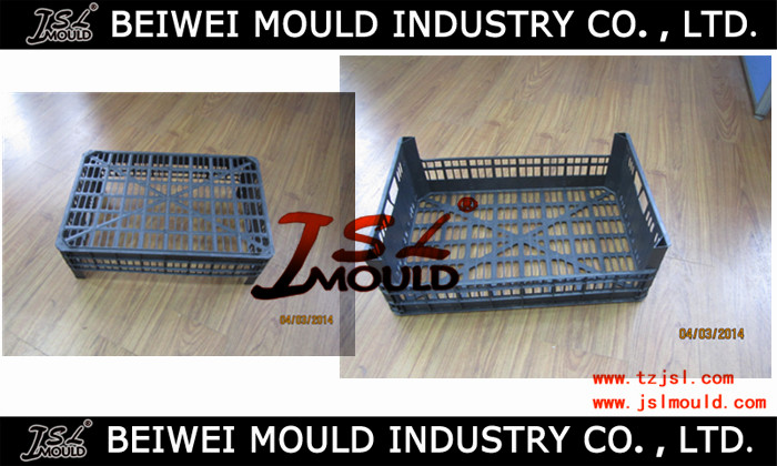 Customized Injection Plastic Fruit Vegetable Crate Mould