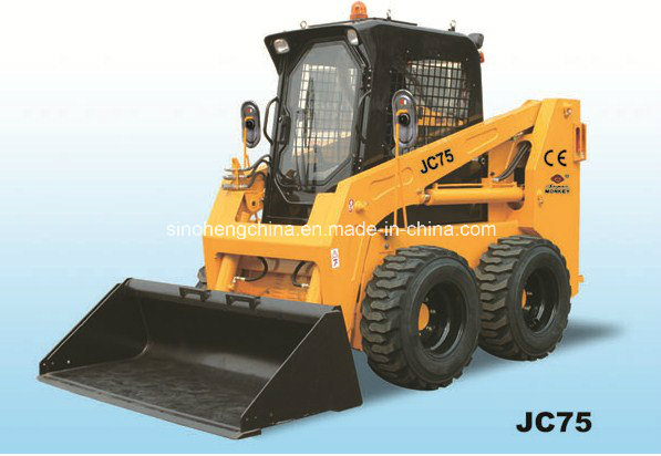 Mini Skid Steer Loader, Mini Digger with CE Jc75