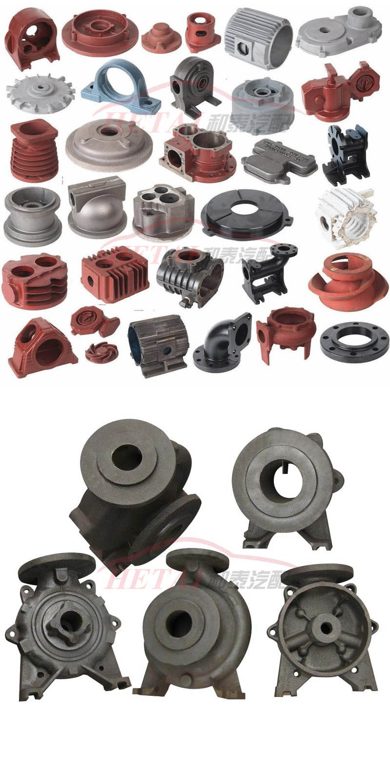 Customized Iron Die Casting Auto Parts for Sale