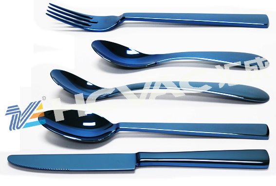 Stainless Steel Fork/Knife/Tableware Titanium Nitride Coating Equipment /PVD Coating System