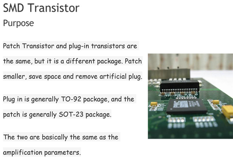 High Quality and High Power Transistor/Triode