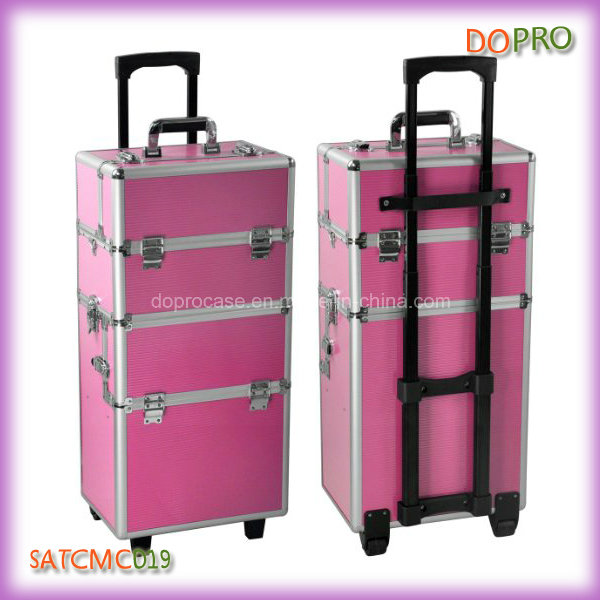 2 in 1 Large Volume Professional Nail Polish Wheel Case (SATCMC019)