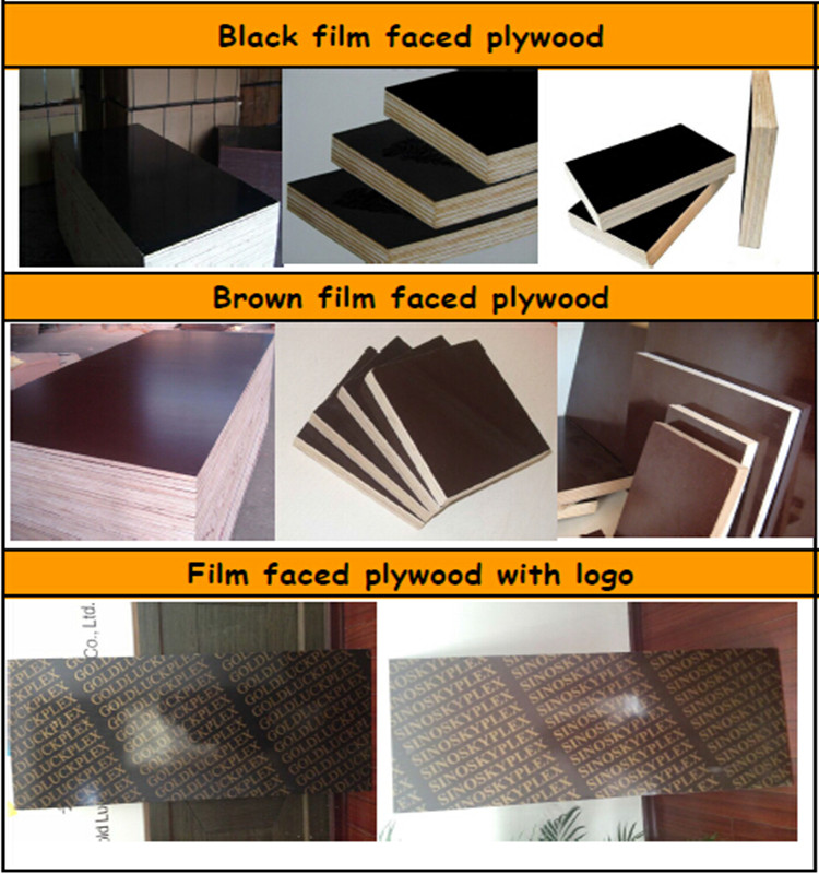 18mm Exterior Plywood for Sale/Film Faced Plywood