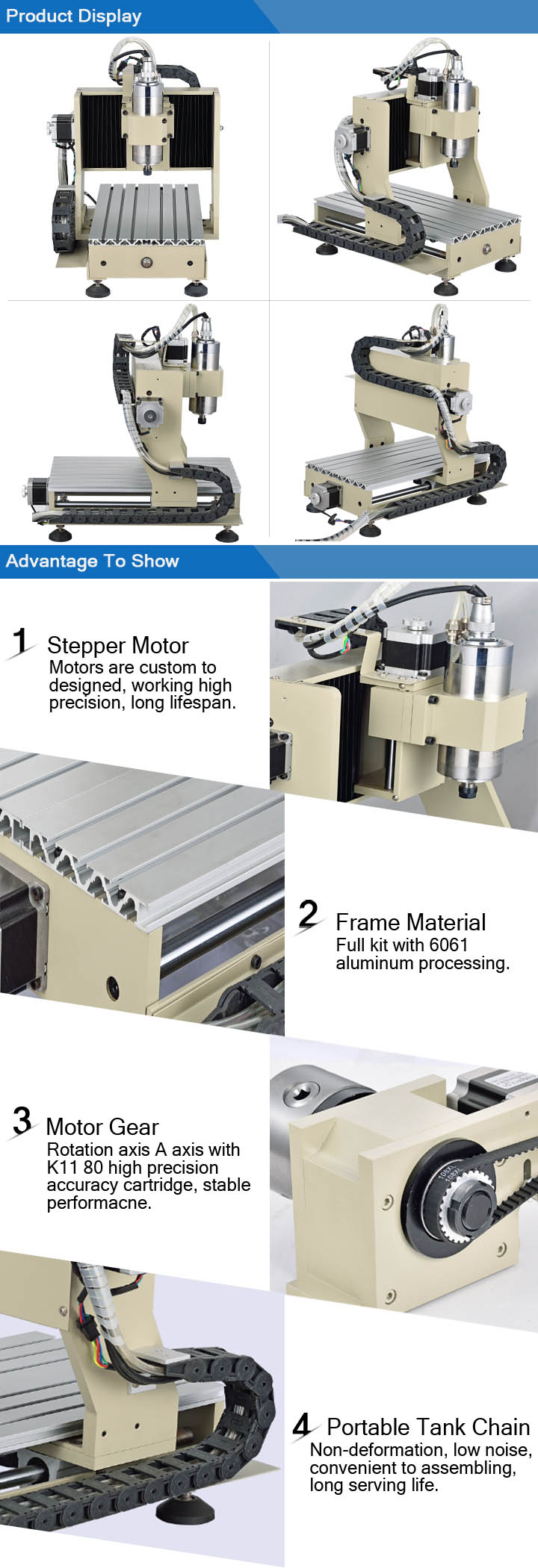 CNC Engraving Cutting Router CNC Milling Machine CNC Router