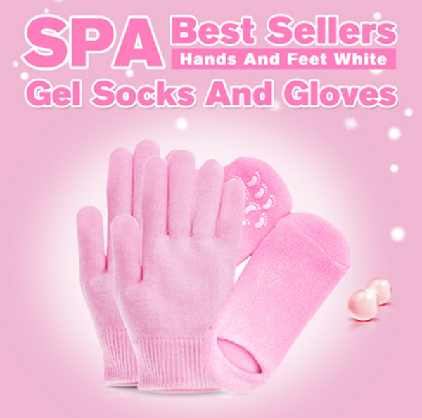 Gel Heel Socks Whitening Moisturizing SPA Socks Anti Cracking Gel Socks