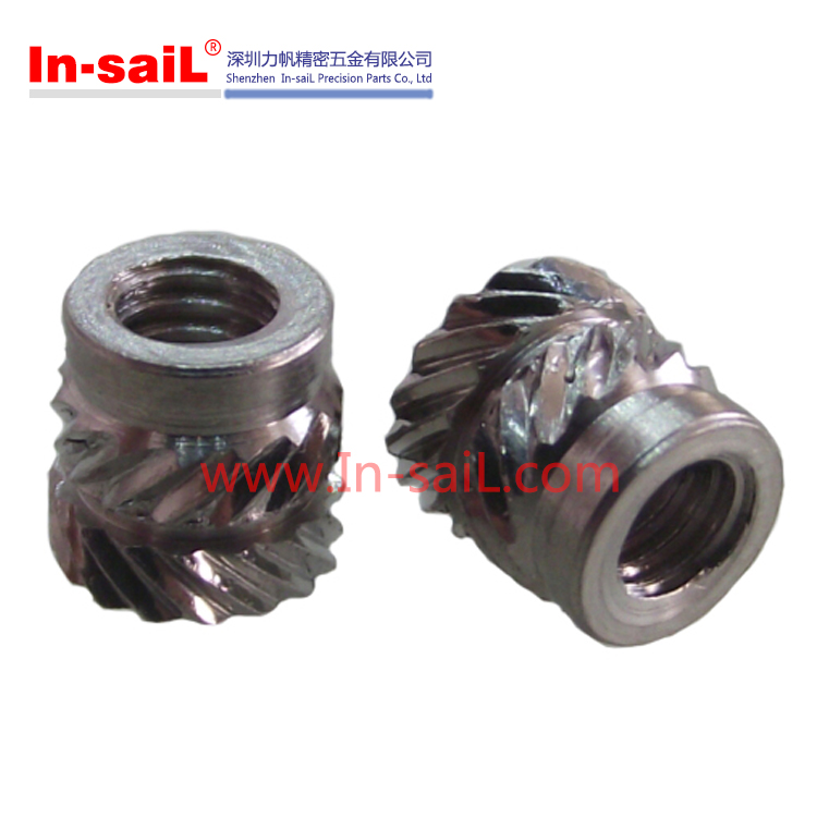 China Fastener Manufacturer Stainless Steel Inserts Nut for Phone Shell