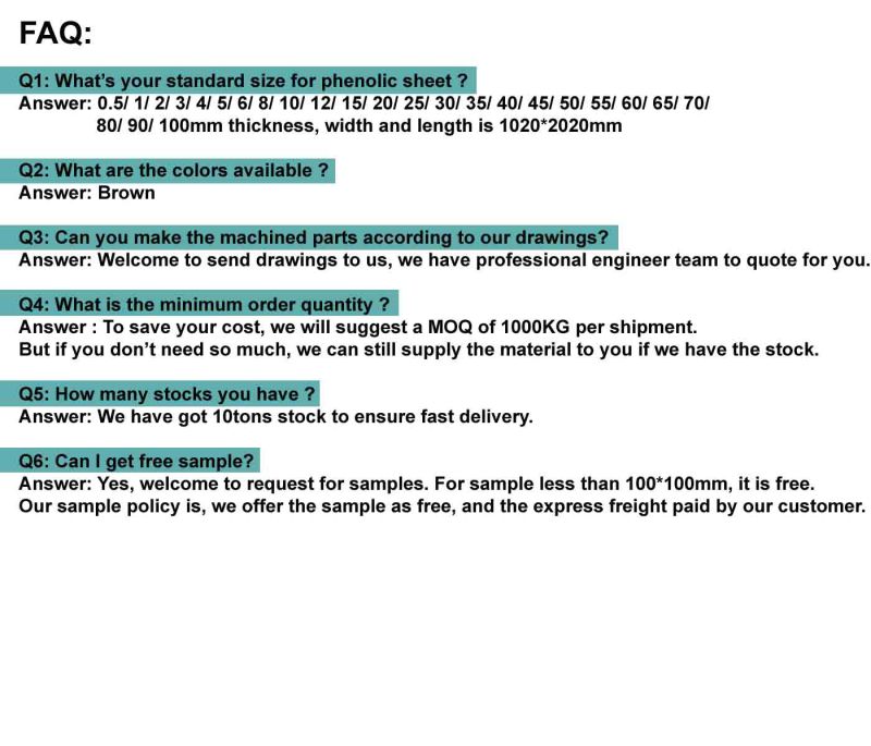 Textolite Sheet for Insulator