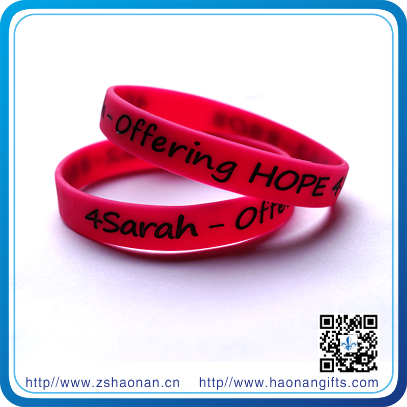 Best Selling Products Print Silicone Bands for Decoration (HN-SB-0010)