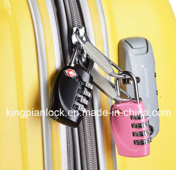 3 Digit Tsa Travel Pad Lock for Luggage and Bag