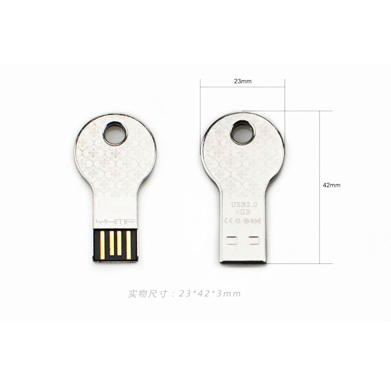 Key Shape USB Flash Pen Drive