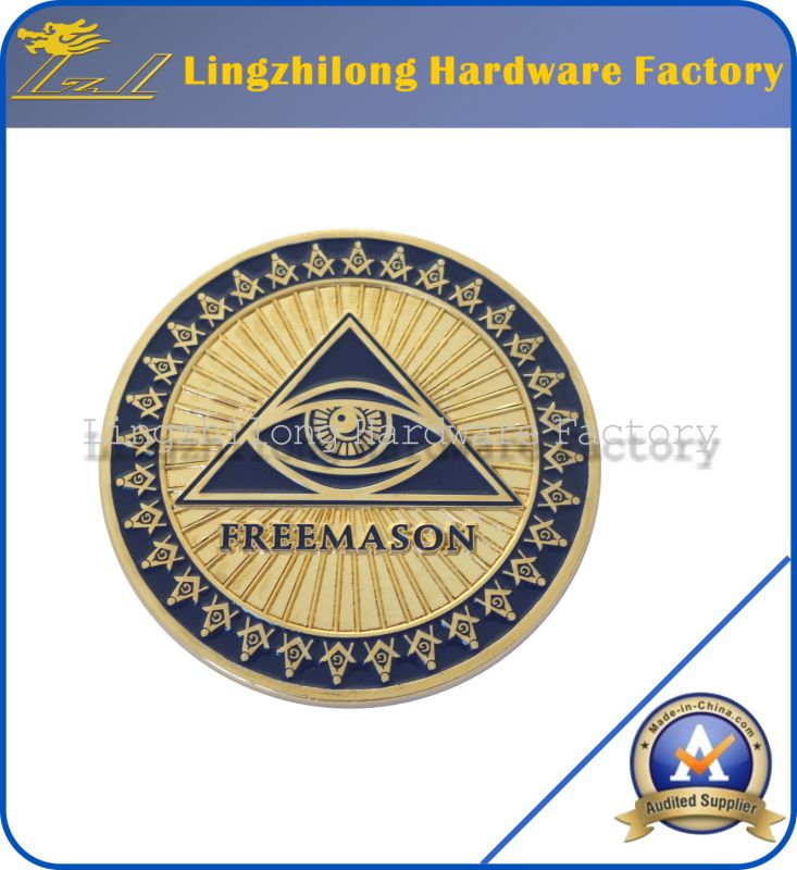 Custom Emblem in Metal Crafts Masonic Car Emblem