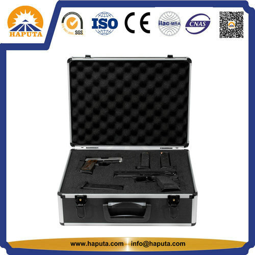 Durable Factory High Tprotective Aluminum Gun Case (HG-2105)