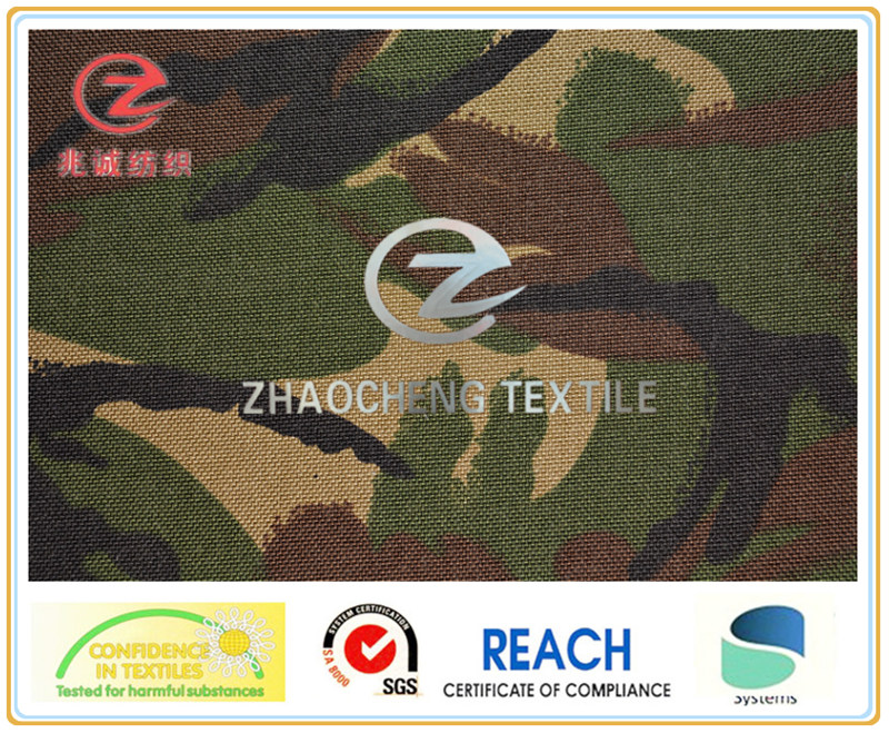 1000d Nylon Cordura England Style Printing and PU Coated (ZCBP246)