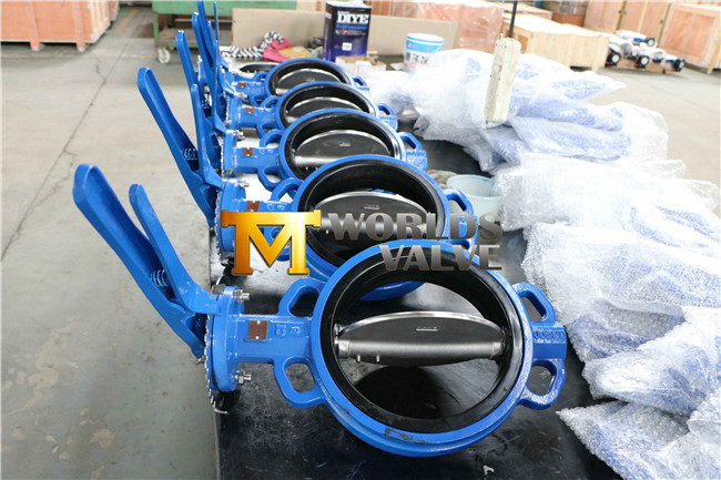 Pn16 Lever Wafer Butterfly Valve