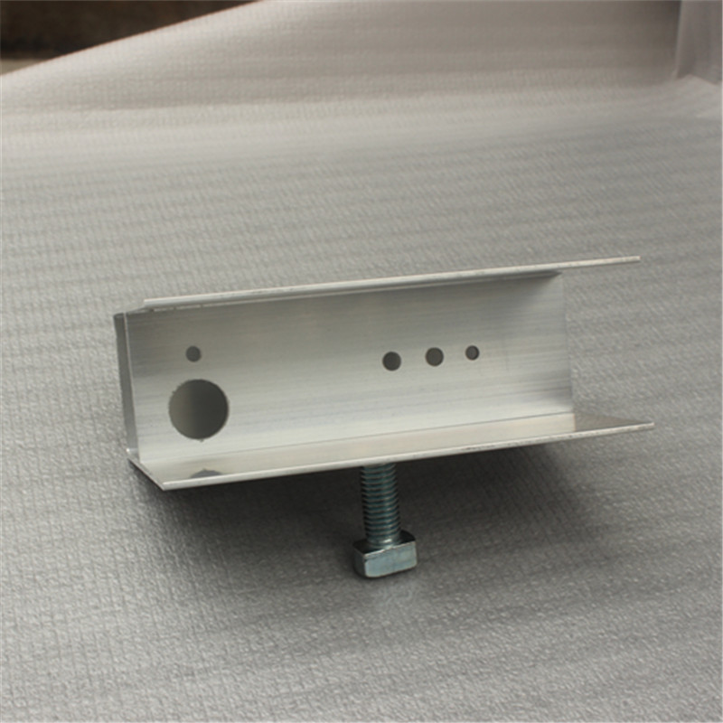 Extruded Aluminium/Aluminum Extrusion Silver Anodized