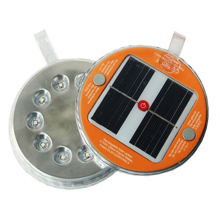 Portable 10 LED Emergency Light Magnet Solar for Indoor/Outdoor Use Camping Hiking
