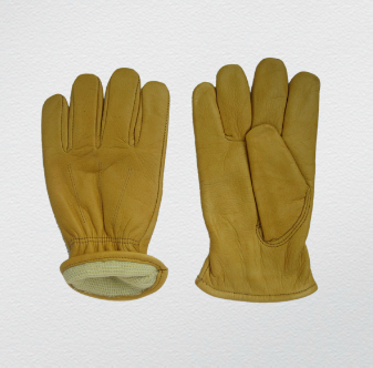 Cow Grain Leather Cut Resistant Driver Glove-9016. Kl