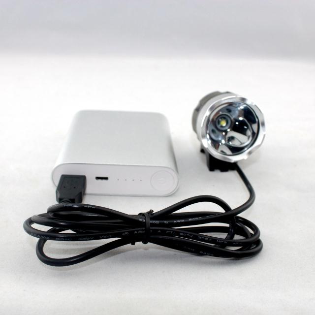 USB Port CREE T6 LED Bike Lamp Front Light