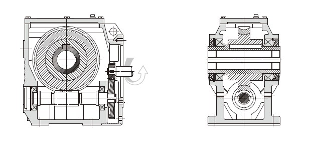 S Series Boneng Helical Worm Gearbox Gear Unit (BN-S01)