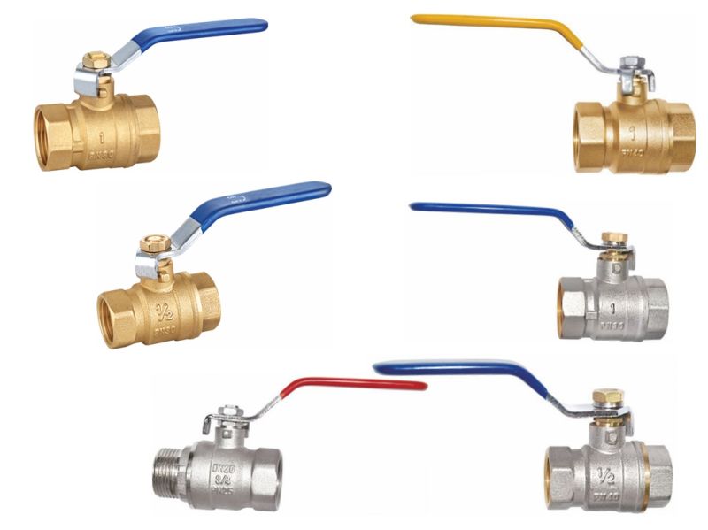 Lever Handle Forged Brass Ball Valve (a. 0101)