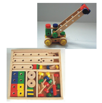 Wooden Construction Toll Toy in Box (81411)