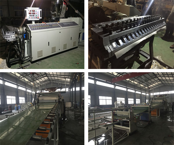 PVC Marble Sheet Extrusion Production Line