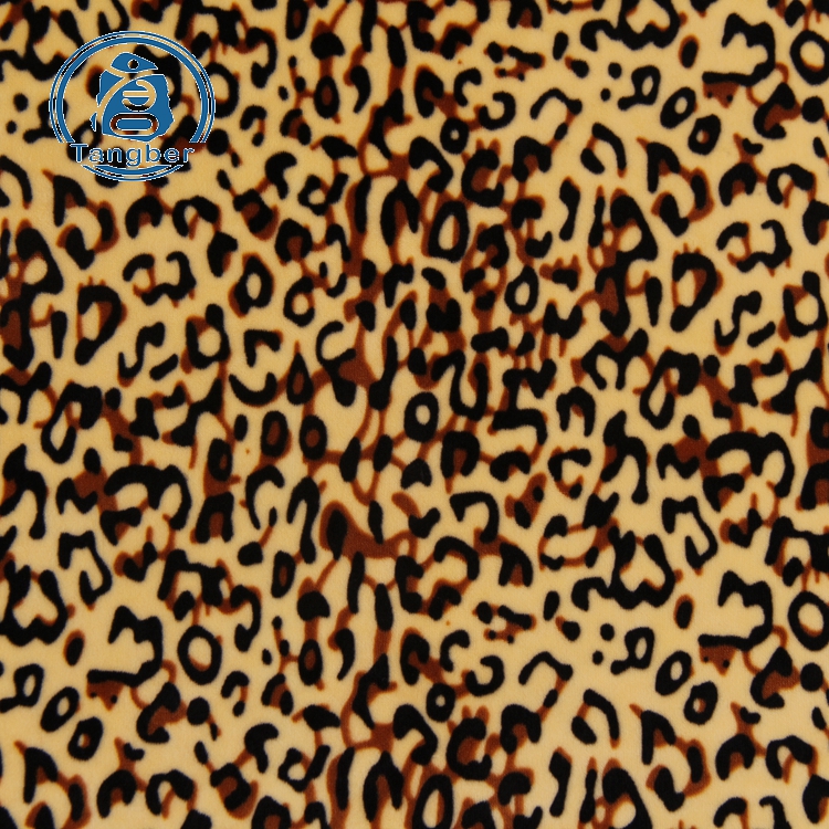 animal print polar fleece fabric