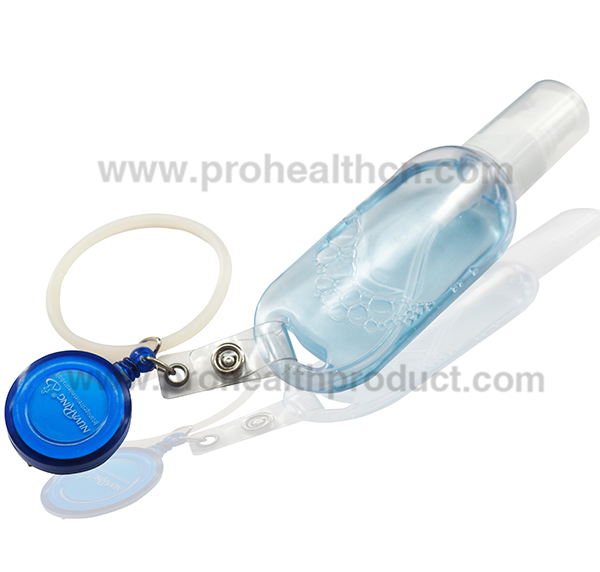 Empty hand sanitizer bottle with silicone ring(pH009-067A)