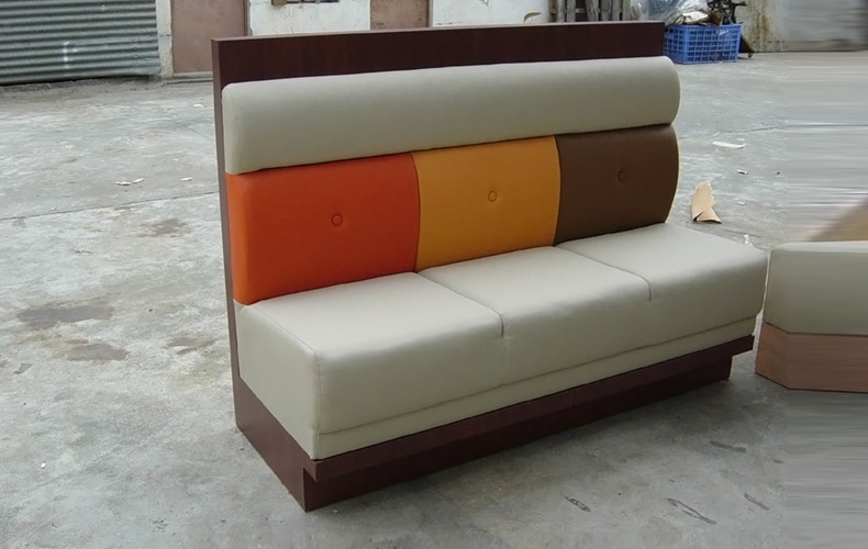 Best Selling Leather Wooden Sofa with New Design