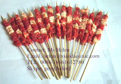 Automatic Electric Skewer Machine/Satay Making Machine