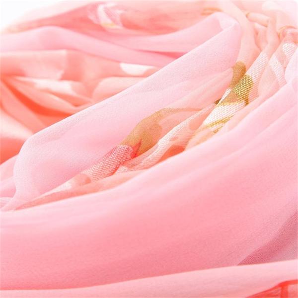 100% Polyester 60s Dyed Voile Fabric for Scarf