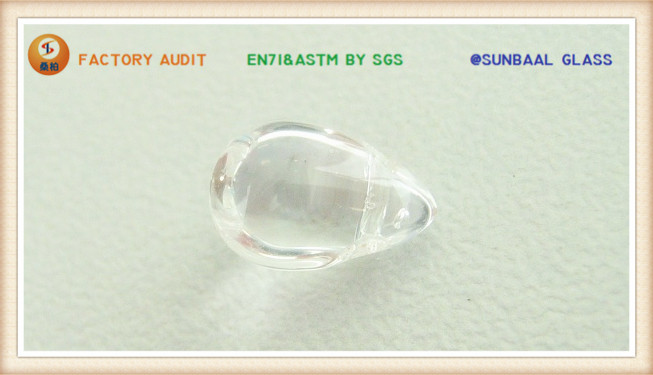 Crystal Bead of Drop Shape for Pendant