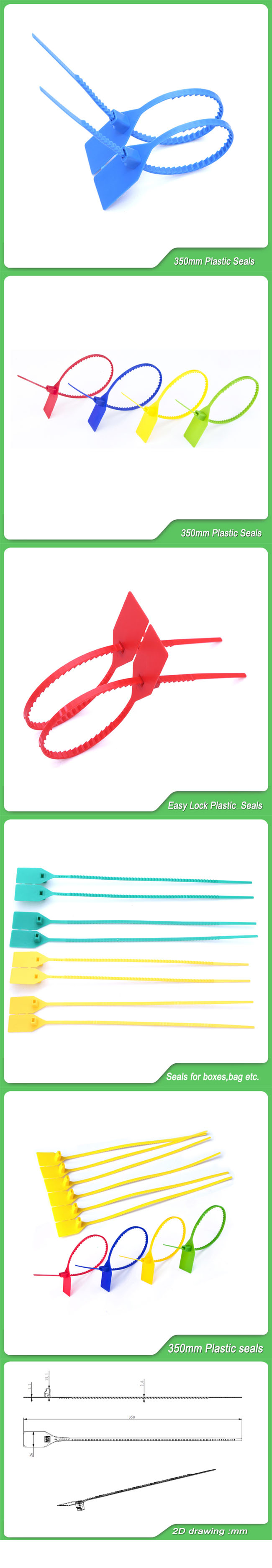 Bag Seal (JY-350) , Plastic Security Seal