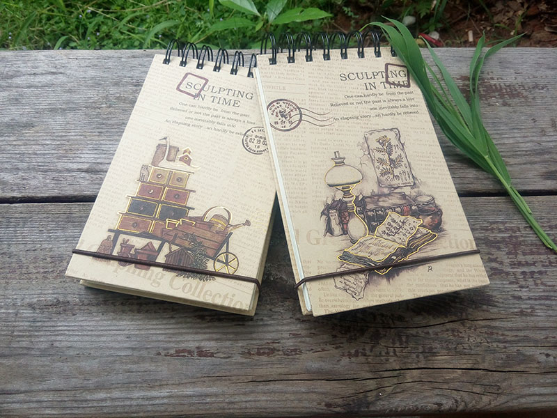 Wholesale Custom Fashion Hardcover Paper Spiral Notebook