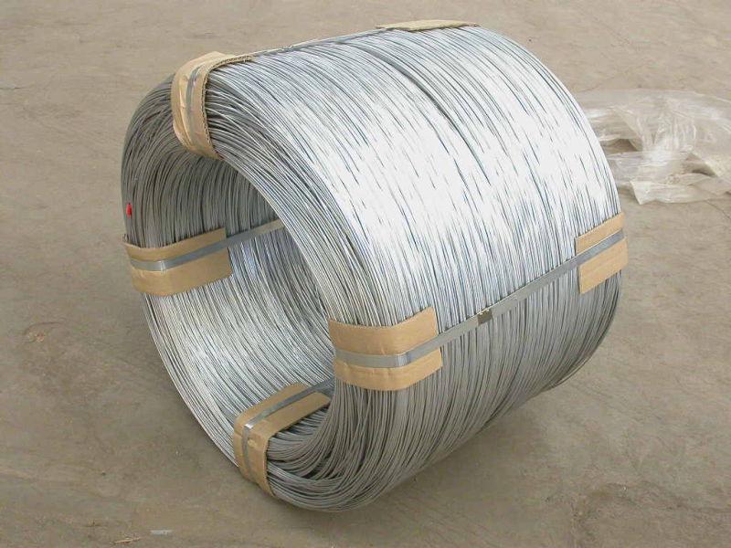 (Soft quality) Hot Dipped Galvanized Wire Shiny Colour