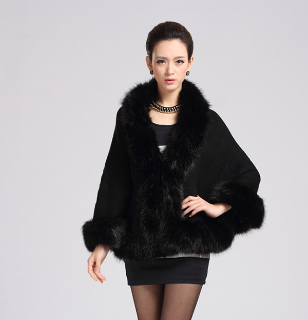 New Fashion Fox Women's Cloak Coat