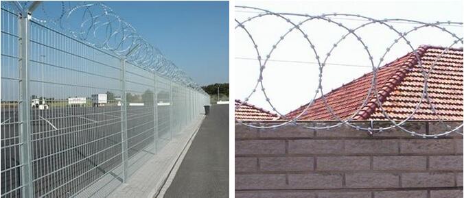 Top Quality with Bottom Price Galvanized Razor Barbed Wire