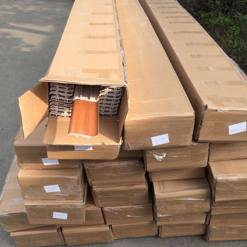 Laminate Flooring Accessories Plastic Skirting PVC Skirting