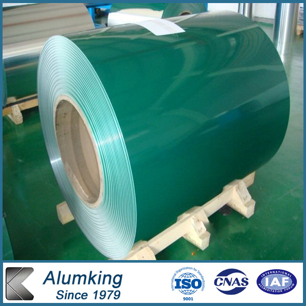 8011 Prepainted Aluminium Coil with PE/PVDF for Construction