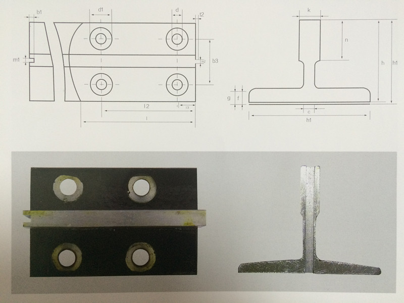 Manufacturer Wholesale T75/B Machined Guide Rail