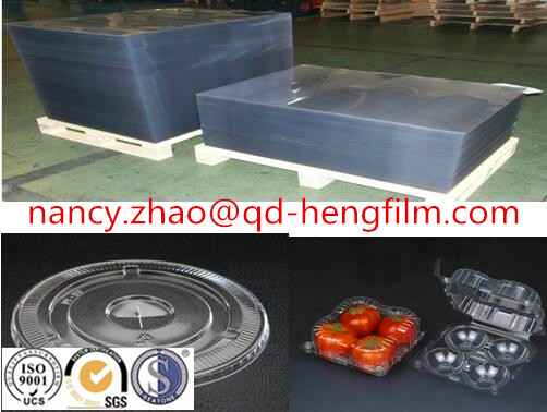 High Quality Pet Rigid Film with Reasonable Price