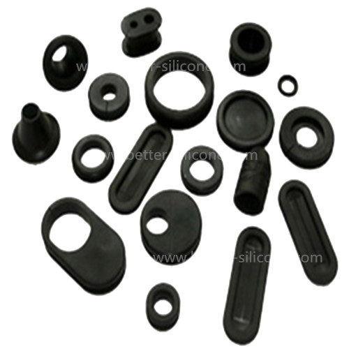 Customized Elastomeric Plastic Bobbins Silicone Rubber Grommet