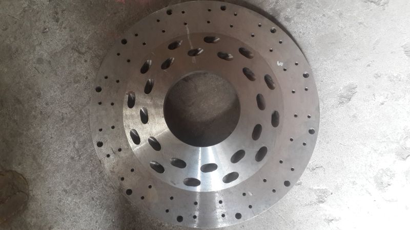 Customize D2 High Hardness Flange Disk Exported to Brazil for Painting Machines