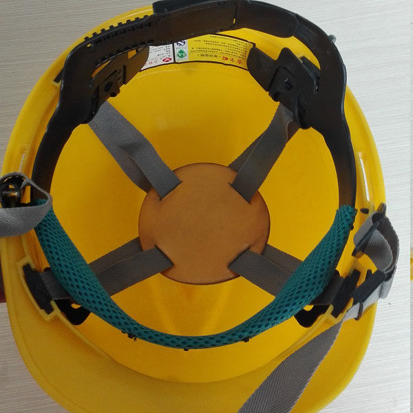 PE or ABS Materials V Type Industrial Safety Helmet