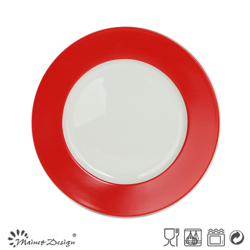 26.5cm Hot Selling Dinner Plate with Decal