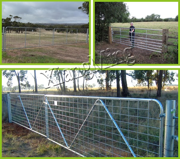 Hot Dipped Galvanized Farm Gates Ranch Gates Livestock Gates